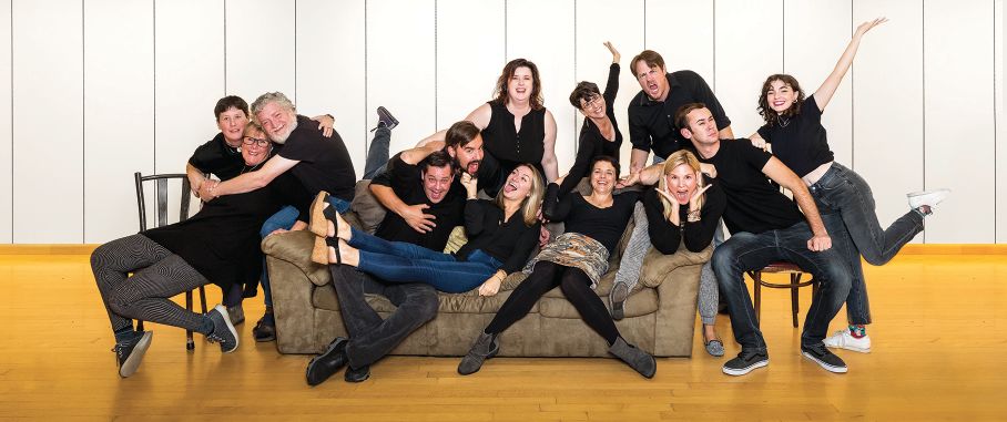 "The Sleepover" cast